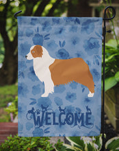Load image into Gallery viewer, Australian Shepherd Dog Welcome Garden Flag – Decorative Outdoor Yard Flag CK6160GF