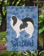 Load image into Gallery viewer, Japanese Chin Welcome Garden Flag – Decorative Outdoor Yard Flag CK6164GF
