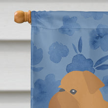Load image into Gallery viewer, Brussels Griffon Welcome Flag Canvas House Size CK6167CHF