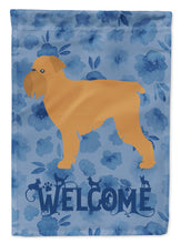 Load image into Gallery viewer, Brussels Griffon Welcome Flag Canvas House Size CK6167CHF