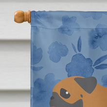 Load image into Gallery viewer, Pug Welcome Flag Canvas House Size CK6174CHF