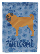 Load image into Gallery viewer, Pug Welcome Garden Flag – Decorative Outdoor Yard Flag CK6174GF