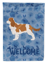 Load image into Gallery viewer, Cavalier King Charles Spaniel Welcome Garden Flag – Decorative Outdoor Yard Flag CK6176GF