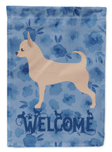 Load image into Gallery viewer, Chihuahua Welcome Flag Canvas House Size CK6177CHF