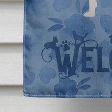 Load image into Gallery viewer, Staffordshire Bull Terrier Welcome Flag Canvas House Size CK6181CHF