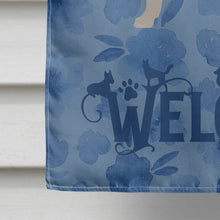 Load image into Gallery viewer, English Mastiff Welcome Flag Canvas House Size CK6183CHF