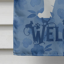 Load image into Gallery viewer, Samoyed Welcome Flag Canvas House Size CK6186CHF