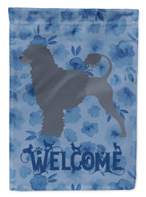 Load image into Gallery viewer, Portuguese Water Dog Welcome Flag Canvas House Size CK6195CHF
