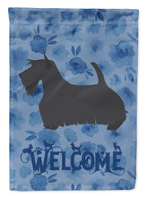 Load image into Gallery viewer, Scottish Terrier Welcome Flag Canvas House Size CK6196CHF