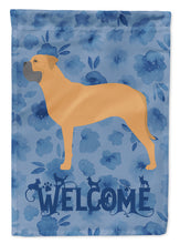 Load image into Gallery viewer, Bullmastiff Welcome Flag Canvas House Size CK6198CHF