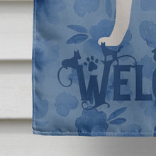 Load image into Gallery viewer, Akita Welcome Flag Canvas House Size CK6199CHF
