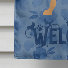 Load image into Gallery viewer, Fila Brasileiro Welcome Flag Canvas House Size CK6206CHF