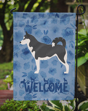 Load image into Gallery viewer, Siberian Husky Welcome Garden Flag – Decorative Outdoor Yard Flag CK6207GF