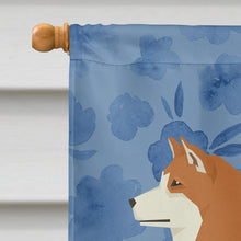 Load image into Gallery viewer, Akita Welcome Flag Canvas House Size CK6216CHF