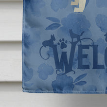 Load image into Gallery viewer, Akita Welcome Flag Canvas House Size CK6216CHF