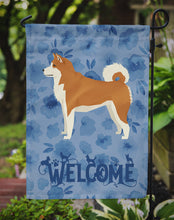 Load image into Gallery viewer, Akita Welcome Garden Flag – Decorative Outdoor Yard Flag CK6216GF