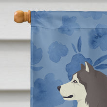 Load image into Gallery viewer, Alaskan Malamute Welcome Flag Canvas House Size CK6217CHF
