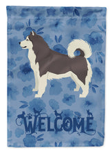 Load image into Gallery viewer, Alaskan Malamute Welcome Garden Flag – Decorative Outdoor Yard Flag CK6217GF