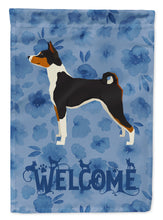 Load image into Gallery viewer, Basenji Welcome Garden Flag – Decorative Outdoor Yard Flag CK6221GF