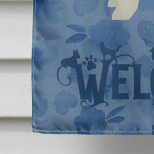Load image into Gallery viewer, Bedlington Terrier Welcome Flag Canvas House Size CK6224CHF