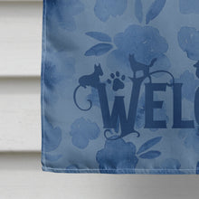 Load image into Gallery viewer, Border Collie Welcome Flag Canvas House Size CK6226CHF
