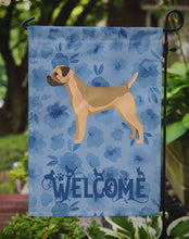 Load image into Gallery viewer, Border Terrier Welcome Garden Flag – Decorative Outdoor Yard Flag CK6227GF