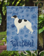 Load image into Gallery viewer, Borzoi Welcome Garden Flag – Decorative Outdoor Yard Flag CK6228GF