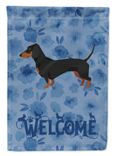 Load image into Gallery viewer, Dachshund Welcome Garden Flag – Decorative Outdoor Yard Flag CK6237GF