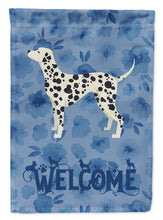 Load image into Gallery viewer, Dalmatian Welcome Flag Canvas House Size CK6238CHF