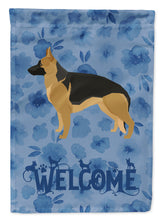 Load image into Gallery viewer, German Shepherd Welcome Flag Canvas House Size CK6244CHF