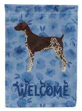 Load image into Gallery viewer, German Shorthaired Pointer Welcome Garden Flag – Decorative Outdoor Yard Flag CK6245GF