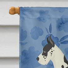 Load image into Gallery viewer, Great Dane Welcome Flag Canvas House Size CK6246CHF