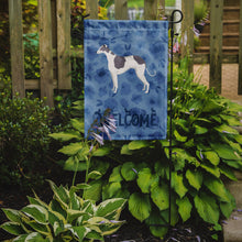 Load image into Gallery viewer, Greyhound Welcome Garden Flag – Decorative Outdoor Yard Flag CK6247GF