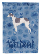 Load image into Gallery viewer, Greyhound Welcome Garden Flag – Decorative Outdoor Yard Flag CK6247GF
