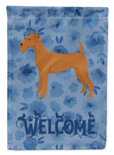 Load image into Gallery viewer, Irish Terrier Welcome Flag Canvas House Size CK6250CHF