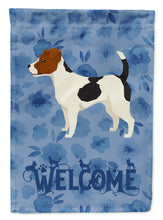 Load image into Gallery viewer, Jack Russell Terrier Welcome Flag Canvas House Size CK6251CHF