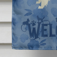 Load image into Gallery viewer, Papillon Welcome Flag Canvas House Size CK6257CHF
