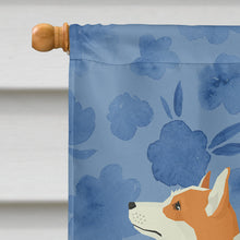Load image into Gallery viewer, Pembroke Corgi Welcome Flag Canvas House Size CK6258CHF