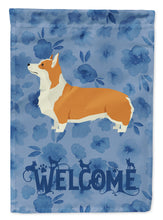 Load image into Gallery viewer, Pembroke Corgi Welcome Garden Flag – Decorative Outdoor Yard Flag CK6258GF