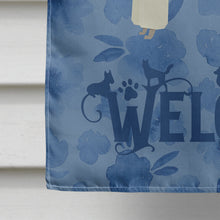 Load image into Gallery viewer, Poodle Welcome Flag Canvas House Size CK6260CHF