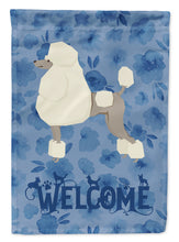 Load image into Gallery viewer, Poodle Welcome Flag Canvas House Size CK6260CHF