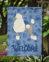 Load image into Gallery viewer, Poodle Welcome Garden Flag – Decorative Outdoor Yard Flag CK6260GF