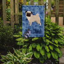 Load image into Gallery viewer, Pug Welcome Garden Flag – Decorative Outdoor Yard Flag CK6261GF