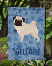 Load image into Gallery viewer, Pug Welcome Garden Flag – Decorative Outdoor Yard Flag CK6261GF