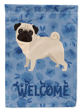Load image into Gallery viewer, Pug Welcome Garden Flag – Decorative Outdoor Yard Flag CK6261GF