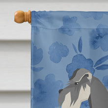 Load image into Gallery viewer, Schnauzer Welcome Flag Canvas House Size CK6263CHF