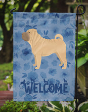 Load image into Gallery viewer, Shar Pei Welcome Garden Flag – Decorative Outdoor Yard Flag CK6266GF