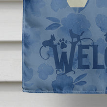 Load image into Gallery viewer, Shih Tzu Welcome Flag Canvas House Size CK6267CHF