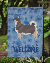 Load image into Gallery viewer, Swedish Vallhund Welcome Garden Flag – Decorative Outdoor Yard Flag CK6270GF