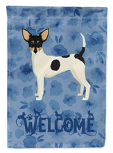 Load image into Gallery viewer, Toy Fox Terrier Welcome Flag Canvas House Size CK6271CHF